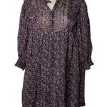 Ba&sh  Deep organza lightweight mini Dress long sleeve sz 0 Photo 0