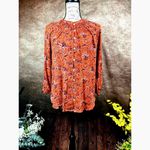 Mason & Belle Button & Loop Closure Tunic Rustic Floral size S Photo 3