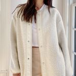 Wilfred Free Aritzia Sherpa Long Liner Jacket Photo 0