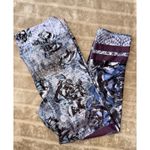 Evolution and creation ‎ Active Floral Print Leggings Yoga Athletic Snakeskin L Photo 4