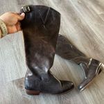 Frye Tall Leather Riding Zip Up Boots Equestrian Womens Photo 6