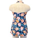 Garnet Hill Swim Dress One Piece Swimsuit Swimdress Floral 4 New Photo 1