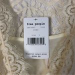 Free People  Heart In Two Ivory Lace Sleeveless Mini Dress L Photo 4