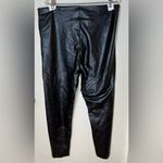 Joie  Limited Edition Black Faux Leather Leggings, XXL, NWT Photo 1