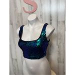 Forever 21  black crop top size S Photo 2