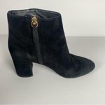 Kate Spade  New York Holly Ankle Boots black Heel bow Size 6.5 Photo 6