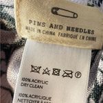 #135 PINS & NEEDLES Novelty Print Scarf Photo 3