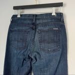 7 For All Mankind 𝅺 Mid Rise Bootcut Dark Wash 28 Photo 8