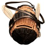 Kate Spade DOWN THE RABBIT HOLE BEE WICKER HANDBAG Photo 7