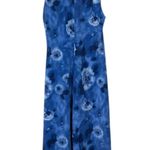 Vintage Y2K Women’s Blue Floral Keyhole Back Summer Tank Dress Lizzie McGuire Photo 3
