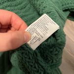 American Eagle Emerald Green Chunky Knit Sweater Photo 6