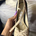 Traffic Black Heels With Beige Bow Photo 2