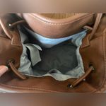 Hollister  Vegan Leather Brown Crossbody Bucket Bag Photo 5