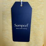 Yellow Ruffled Flutter Sleeve Blouse Photo 3