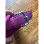 Ann Taylor Vintage Purple Suede Baguette Bag – Genuine Leather Photo 3