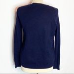 J.Crew  wool pinstripe zip sweater Photo 2