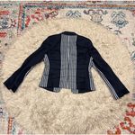 Akris Punto  Linen Silk striped Blazer size 10 Photo 6
