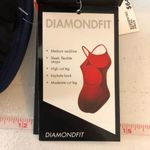 Tyr. Guard+ One Piece Swimsuit Diamondfit Open Back Navy Blue 34 US M Photo 6