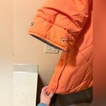 Free People  Kit Oversized Orange Puffer Jacket Photo 11