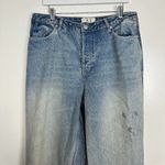 Free People  Curvy Misfit Flare Jeans in Wash Little Rascal Size US 31 Photo 4