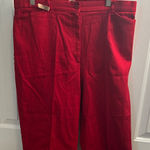 st. john's bay  Women’s Bold Red Chinos Photo 0
