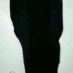 Ioanna Kourbela Black Sleeveless Ribbed Dress Large XL Size undefined Photo 0