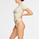 SKIMS Cotton Jersey T-Shirt in Bone, Size Medium Photo 1