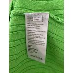 Free People  FP Beach M Green One Shoulder Top Ribbed Mary Cotton Linen Blend EUC Photo 8