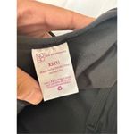 No Boundaries  XS Black Babe Crop Tank Top Rose Graphic Photo 3