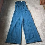 Eliza J  Sleeveless Teal Jumpsuit SIZE 10 Photo 0