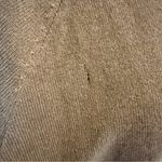 Brunello Cucinelli  Cashmere Sweater Light Brown with Orange Trim Small Photo 5