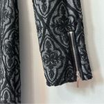 INC International Concepts Black Gray Patterned Knee Length Sheath Dress Size M Size M Photo 6