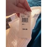 Notations  Womens Size Large White Bell Shaped Skirt 100% Cotton Photo 6