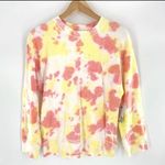 BP Nordstrom Tie Dye Crewneck Sweatshirt Pink Yellow XS NWT Photo 2