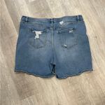 Lane Bryant  Light Wash Boyfriend Midi Short - Size 20 Photo 1