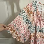 FINAL PRICE NWT Boutique Cheetah Print Dress Green Photo 1