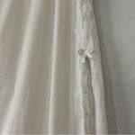 Vanity Fair Vintage 70s/80s Half Slip Medium Beige Lace Trim Side Slit 36” Photo 2