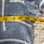 Lou & grey  Navy and White Linen Dress Size‎ Small EUC Photo 5