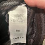 Columbia Womens Size Large Grey Gray Stripe Fleece 1/4 Zip Pullover Long Sleeve Photo 2