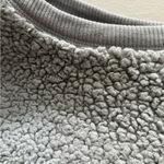 Aerie 🛍️ Grey Sherpa Vest Size Medium Photo 1