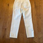 J. McLaughlin  white straight leg jeans size 8 Photo 7