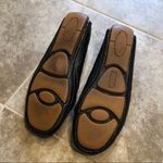 Steve Madden Steven patent leather loafers slip on solid black gold chain 7.5 Photo 4