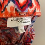 Allison Brittney Womens Maxi Skirt L Boho Southwest Print Blue Orange Brown Photo 6