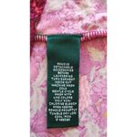 Ralph Lauren Bright Merlot Red Floral Braided Belt Stretch Jersey Dress,PXS $155 Photo 4