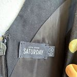 Kate Spade  Black Sleeveless Sequin Gold Sparkle Party Cocktail Dress Size 8 Photo 5