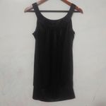 Rampage  M Black Satin Sleeveless Dress Photo 1