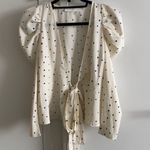 ASTR ✨ the label polka dot wrap blouse ✨ Photo 2