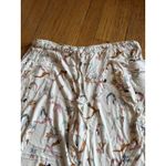 Soma Pajama Set Womens Top XL Pants Large Yoga Plant Print Soft Loungewear Sleep Photo 3