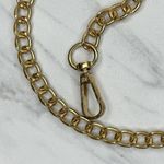 Gold Tone Chain Link Crossbody Purse Handbag Replacement Strap 50" ✨ Photo 11