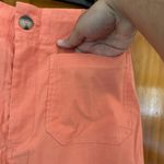 Maeve By Anthropologie The Colette Coral Wide Leg Linen Pants Sz 31 Photo 4